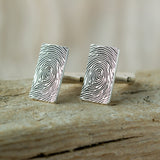 "Tender Touch" Fingerprint Cufflinks