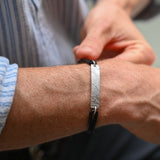 "Tender Touch" Fingerprint Bar Bracelet