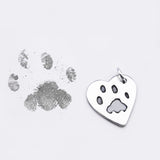 Paw print pendant - individual