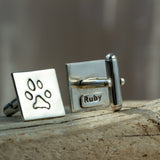 Paw Print Cufflinks