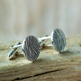 "Tender Touch" Fingerprint Cufflinks