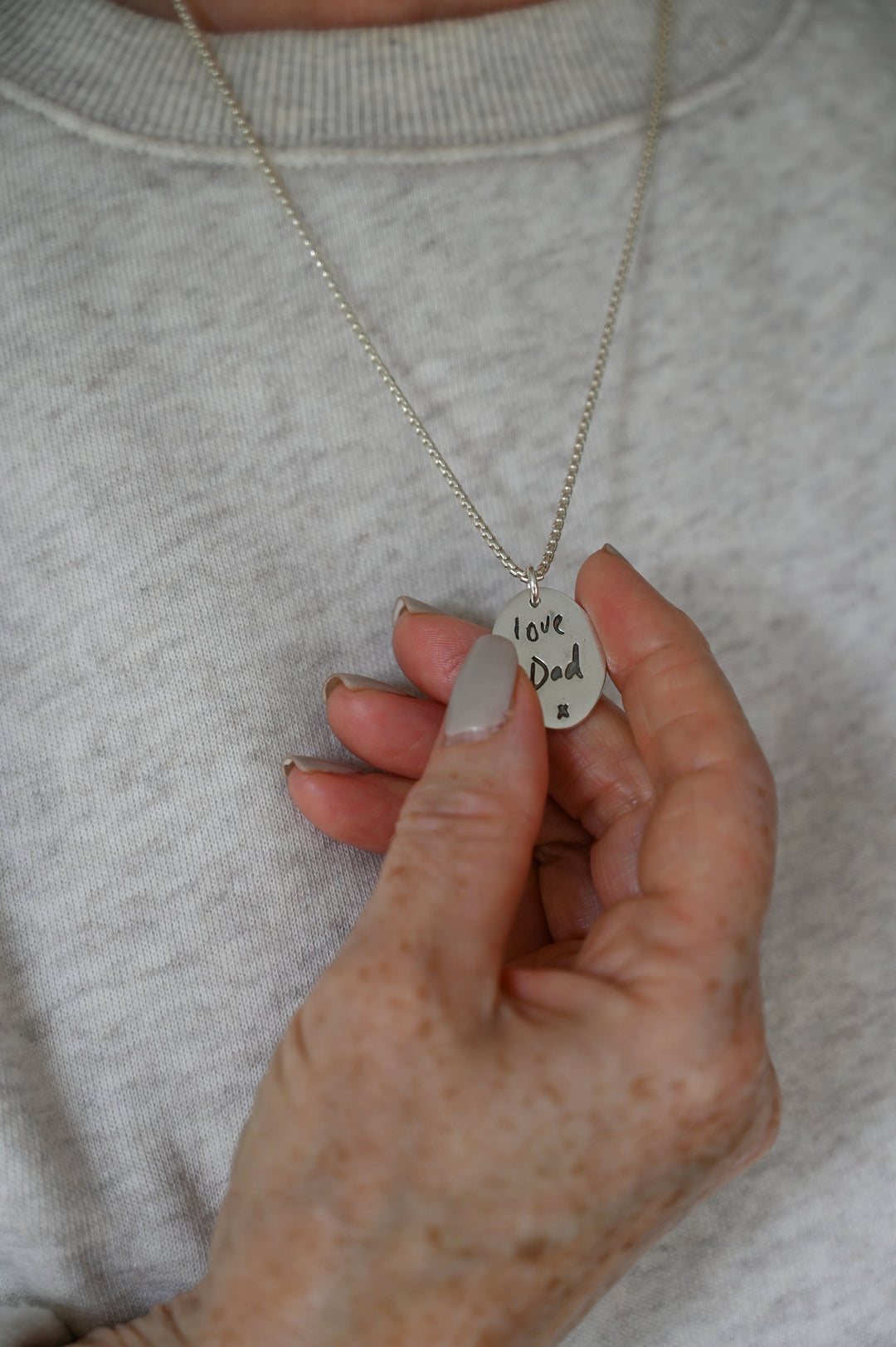 Original Fingerprint Charm Smallprint