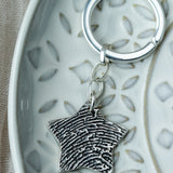 "Tender Touch" Fingerprint Keyring