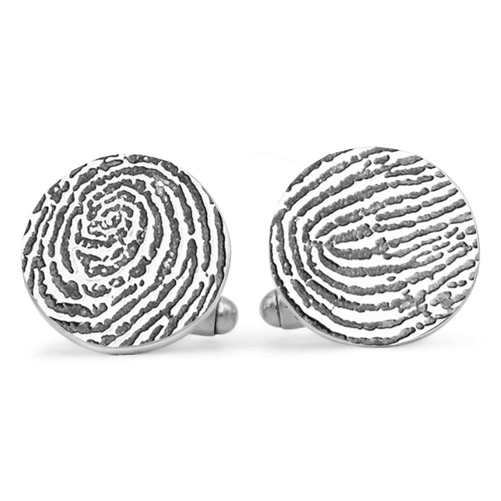 "Tender Touch" Fingerprint Jewelry - Cufflinks