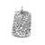 Star shaped fingerprint pendant